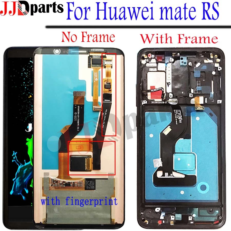 Huawei mate RS ЖК-дисплей кодирующий преобразователь сенсорного экрана в сборе для huawei mate RS Porsche дизайн NEO-AL00 Замена ЖК-экрана
