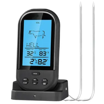 

ThermoPro TP-16 Digital Thermometer for Oven Digital Lcd Display Probe Food Thermometer Timer Cooking Kitchen Bbq Meat