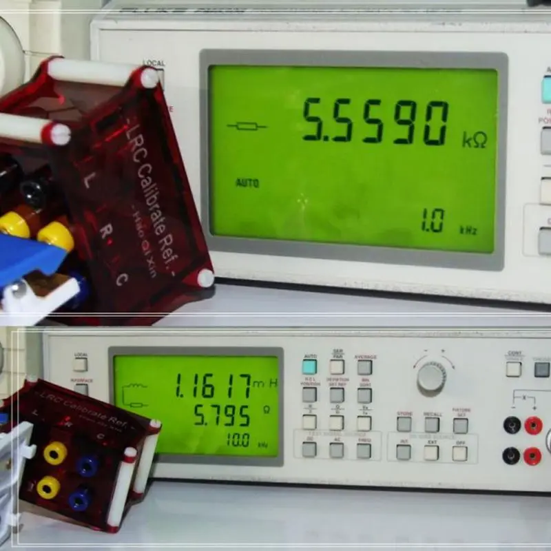 Высокоточный резистор индуктивности конденсатор LRC калибровка опорный модуль коробка