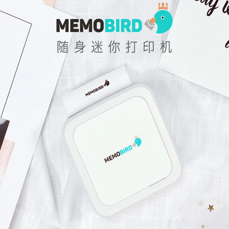 MEMOBIRD G3 GO Портативный принтер наклеек+ 3 рулона наклейки Bluetooth 4,2 беспроводной мини телефон фото USB карманный принтер JEPOD