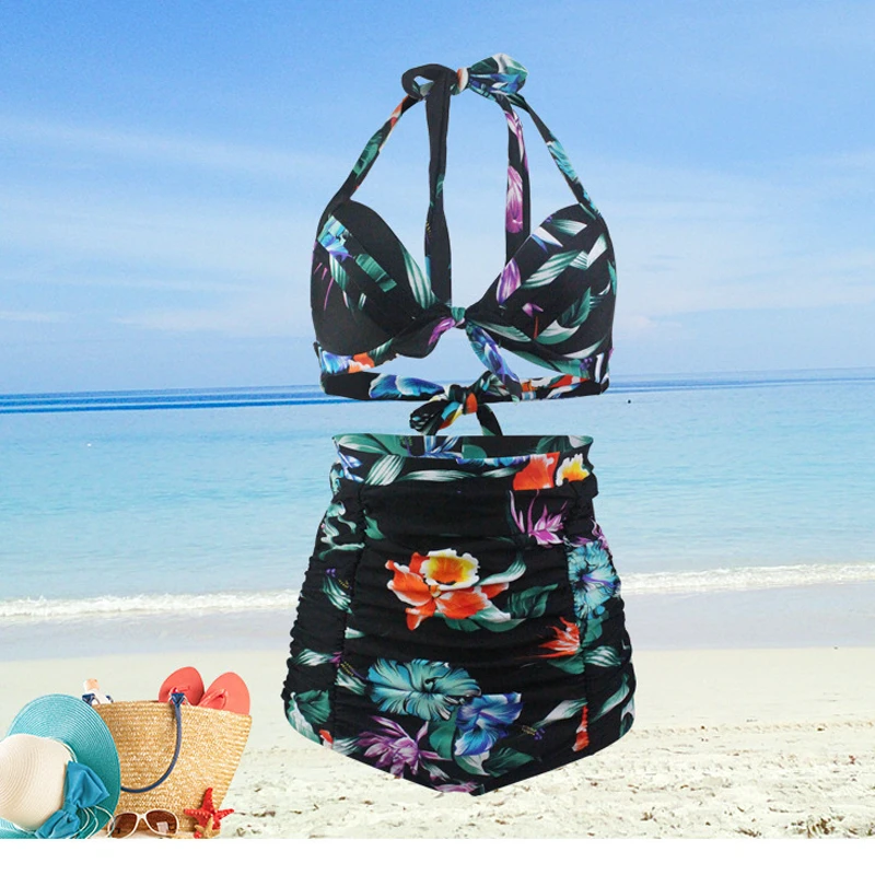 

2019 New Swimwear Women Bikini Swimsuit Beach Bikini Plus size Swimwear Biquine Swimming Suit Swimsuit For Women Swimsuit Bikini