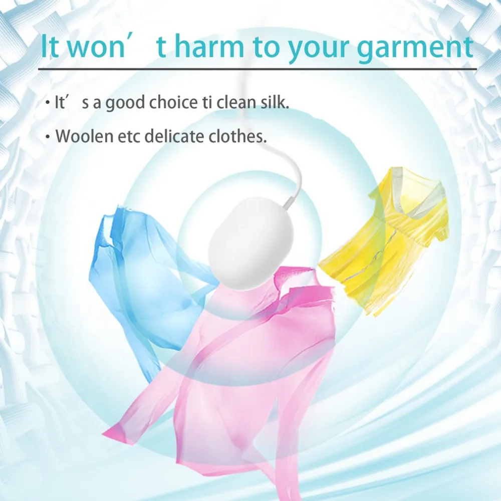 

2018NEW Portable Mini Laundry Device Household Machine Saving Time Deep Cleaning Low Consumption Travel Device