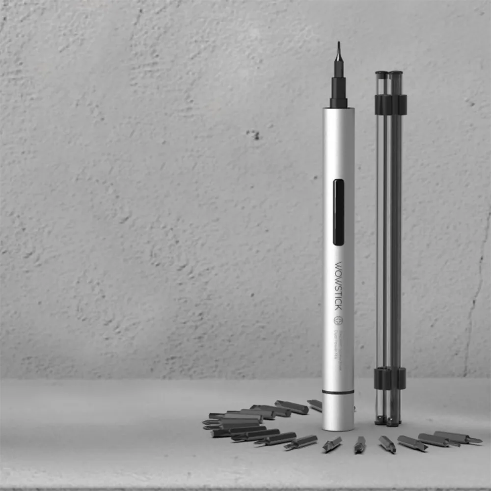 Koop Wowstick 1 p en Elektrische Schroevendraaier Mobiele Telefoon Platte Glazen Camera Notebook Teardown Reparatie Tools