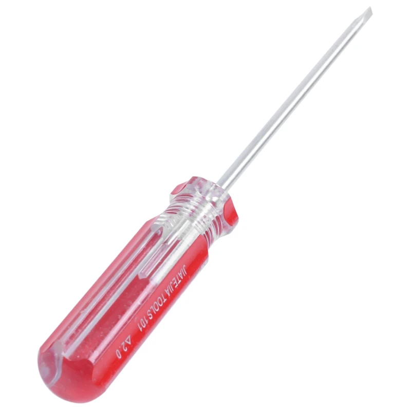 3 шт. красная прозрачная ручка 2,0 мм магнитный наконечник 75 мм отвертки вала