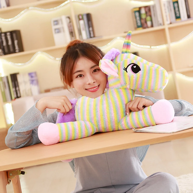 MIAOOWA 1PC 30CM Kawaii Rainbow Unicorn Stuffed Plush Doll Baby Cute Unicorn Animal Toy Kid Soft Pillow Children Birthday Gifts MIAOOWA 1PC 30CM Kawaii Rainbow Unicorn Stuffed Plush Doll Baby Cute Unicorn Animal Toy Kid Soft Pillow Children Birthday Gifts