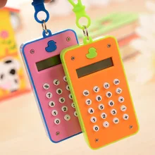 Cartoon duck mini font b calculator b font office student portable font b calculator b font
