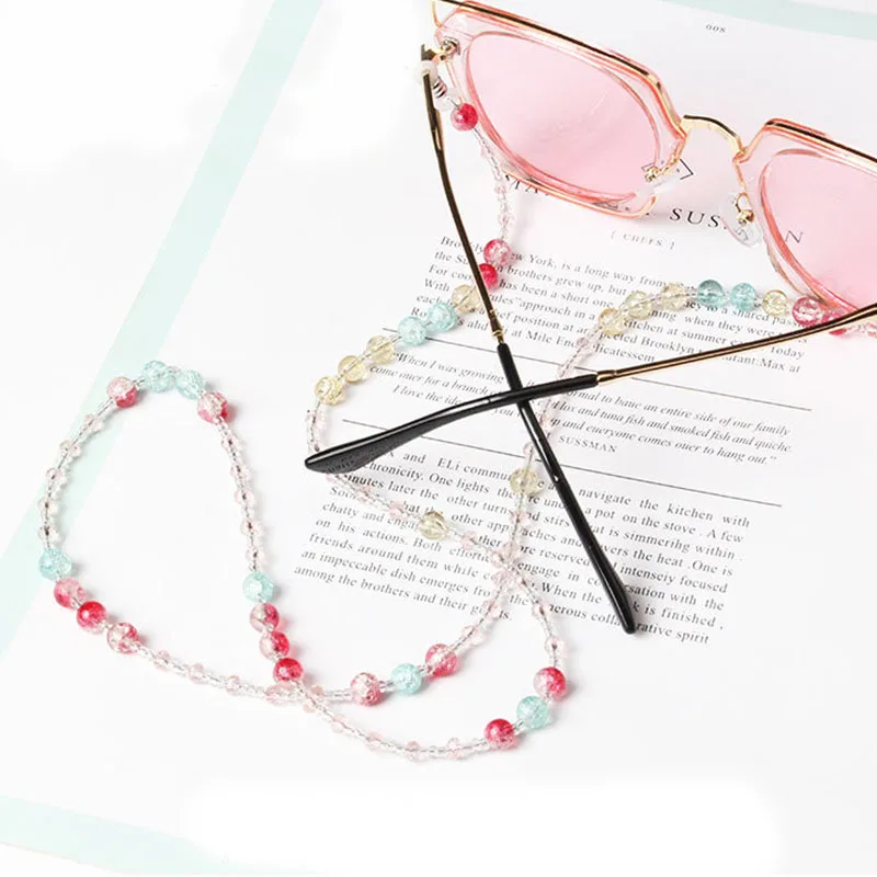

1PC Fashion Beaded glasses sunglasses chain glasses sunglasses accessories Cord Holder Rope For Men Women
