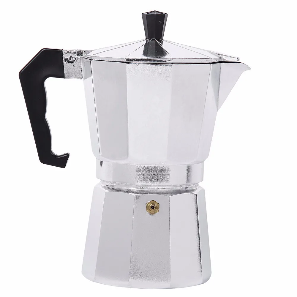 Eworld Glantop алюминиевый 1cup/3cup/6cup/9cup/12cup итальянская Плита Топ/Moka Эспрессо кофеварка/Кофеварка инструмент