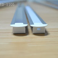 50 м в партии, 2 м за штуку алюминиевый профиль для светодио дный ных полос бар свет алюминиевый профиль для светодио дный ных полос с фитингами