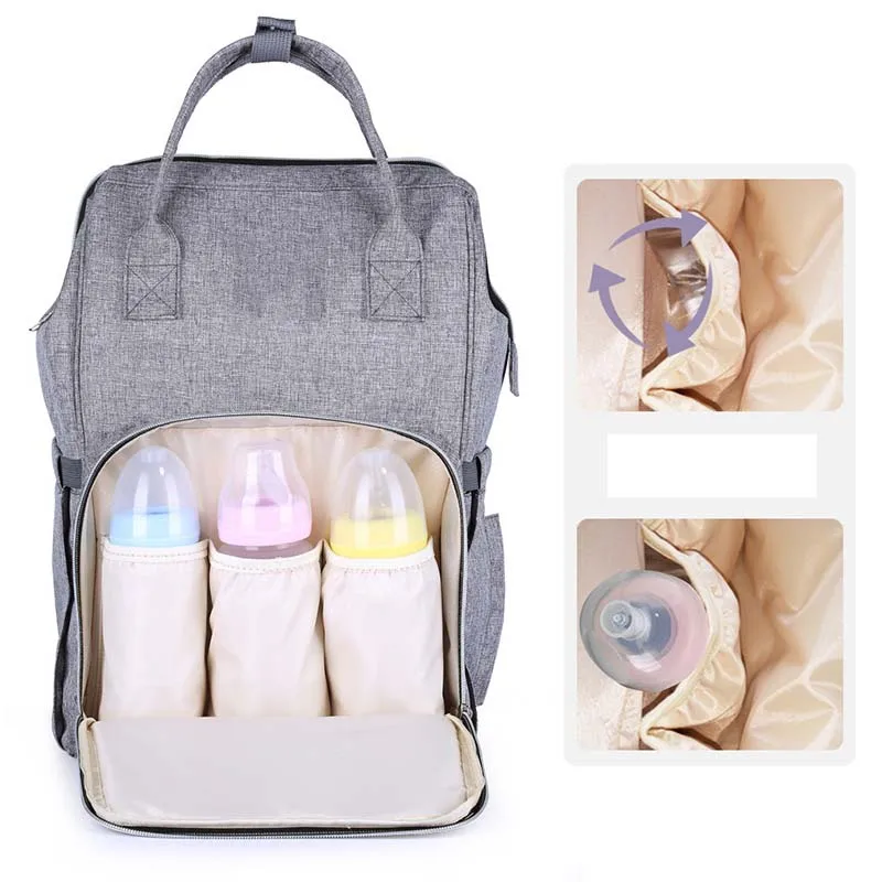 

Double shoulder large capacity multi-function waterproof Mummy bag maternal and child out of the bag backpack to be produced pac