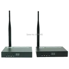 200ft Wireless HDMI Video Transmitter WIFI Extender Antenna 60m Wireless HDMI Audio Sender Receiver Support HDMI Loop Out & IR