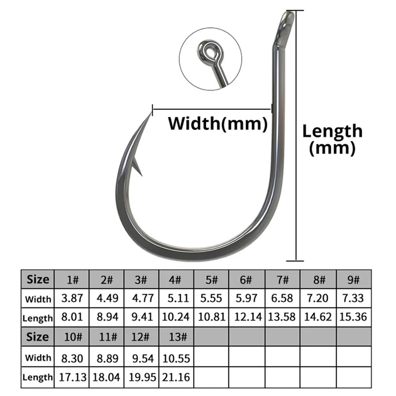 30pcs/lot High Carbon Steel Fish Hook 2#-13# Fishing Hooks in Fly Fishhooks Jig Barbed With Hole For Fishing Accessories WW1105