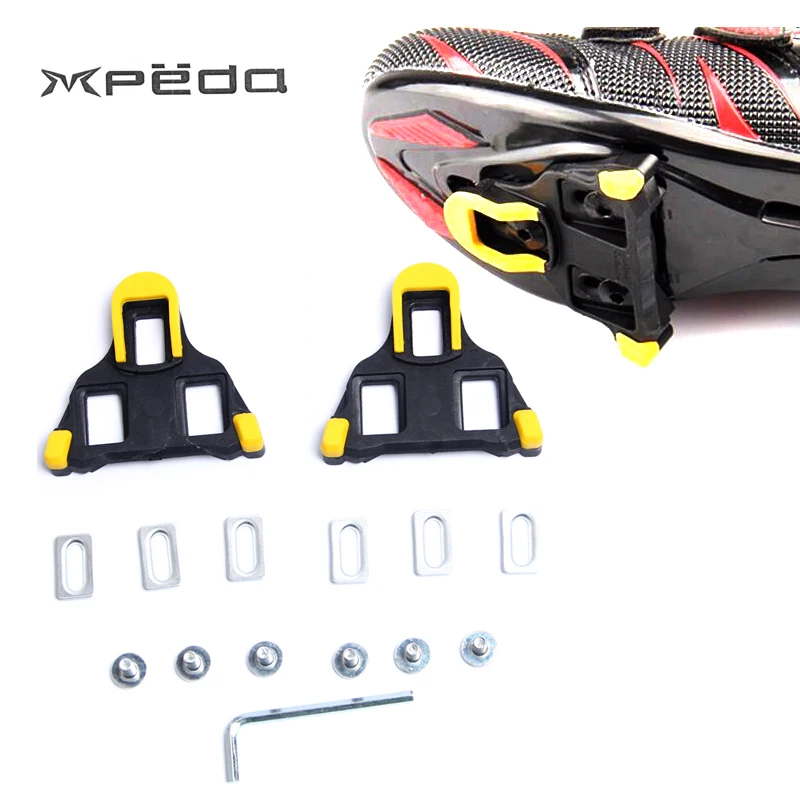 

MPEDA Bike Shoe Cleats Splint Croup Juji Line Road Locking Plate / Splint For 6 Degrees Road Bicycle Peal Shoes SPD System
