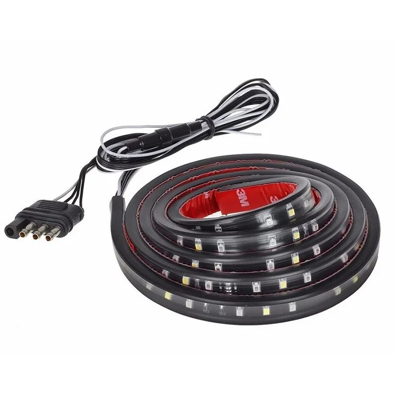 VicTsing Car LED Strip Light Bar Red White Reverse Brake Turn Signal Tail Running Brake Signal Rear Strip Light Car Truck 110cm  (3)