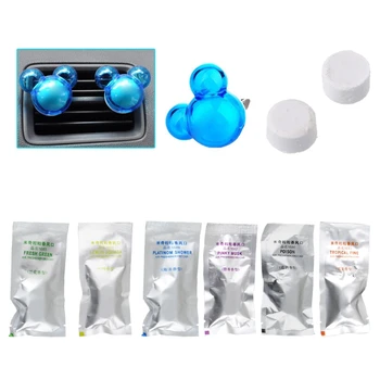 

Hot New 5 Bags / 10 Pcs Auto Car Air Freshener Perfume Tablet Pill Auto Dashboard Flower Clip Diffuser