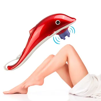 

Massager 3 in1 Handheld Tissue Dolphin Body Massage Hammer Stress Pain Reliver enhance blood circulation stimulate metabolism