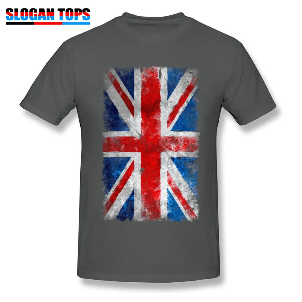 Union Jack Vintage O Neck T-Shirt Summer Tees Short Sleeve New Coming All Cotton Casual Clothing Shirt Funny Men Union Jack Vintage carbon