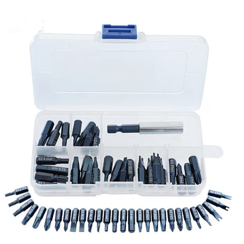

Screwdriver Bit Set 1/4 Inch (6.35Mm) With Magnetic S2 Steel Precision Screwdriver Bit Combination 29 pc/set