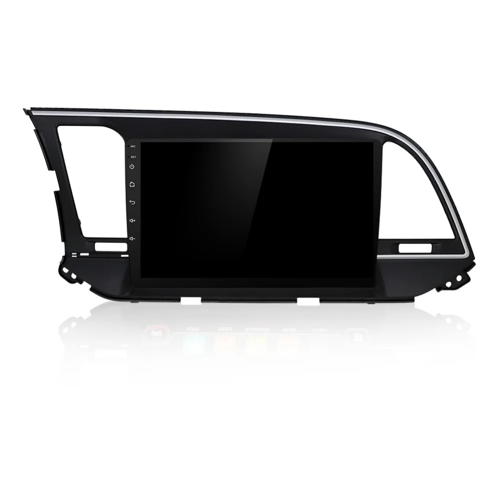 9inch 1024*600 Android 5.1 Quad Core Car DVD Player For Hyundai Elantra 2016 with GPS Navigation Autoradio Audio WIFI | Автомобили и