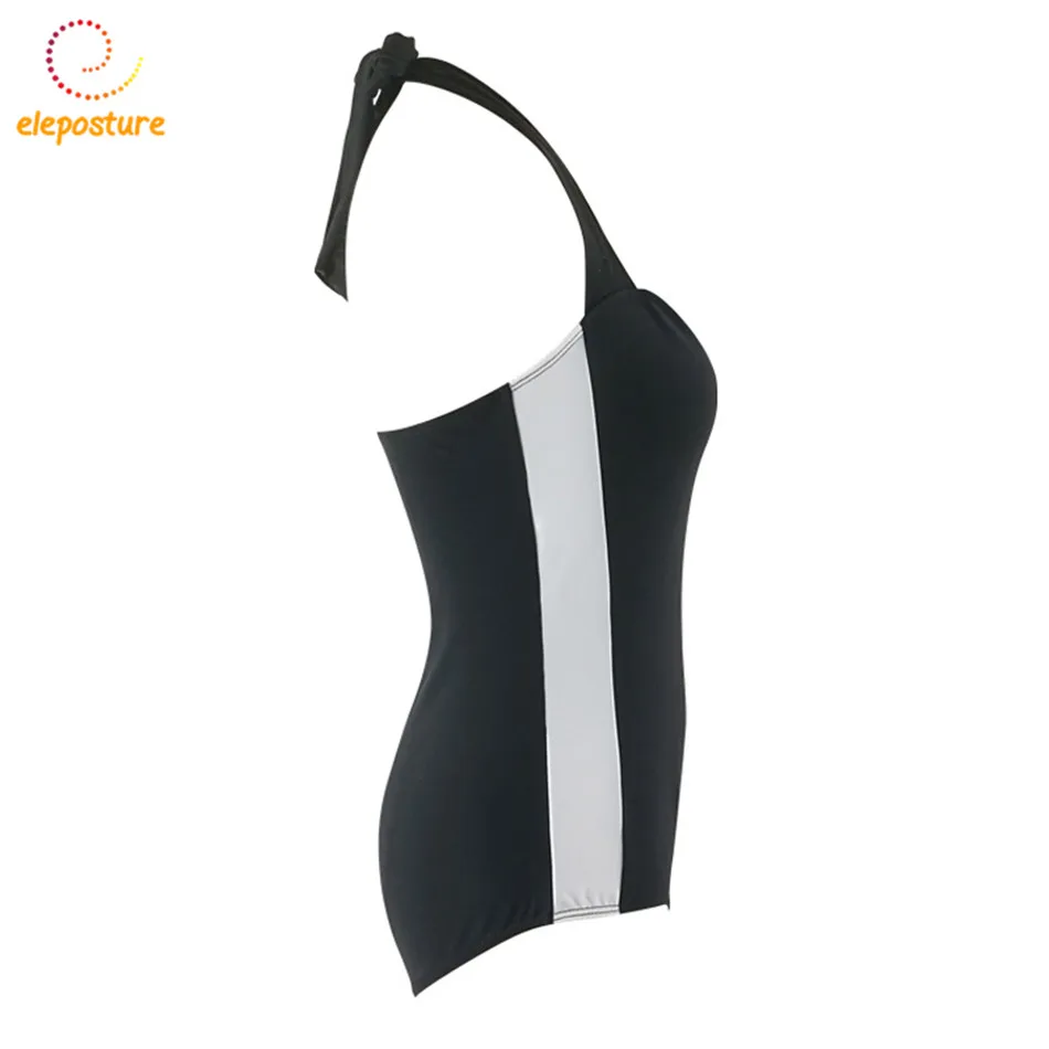 Swimwear Women 2020 One Piece Swimsuit Vintage Retro Bathing Suits Female Beach Wear Swim Suit High Waist Monokini Swimsuit S-XL