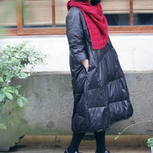 Размер S-10XL длинное женское зимнее пальто теплое пуховое пальто толстое пуховое пальто размера плюс любой цвет и размер