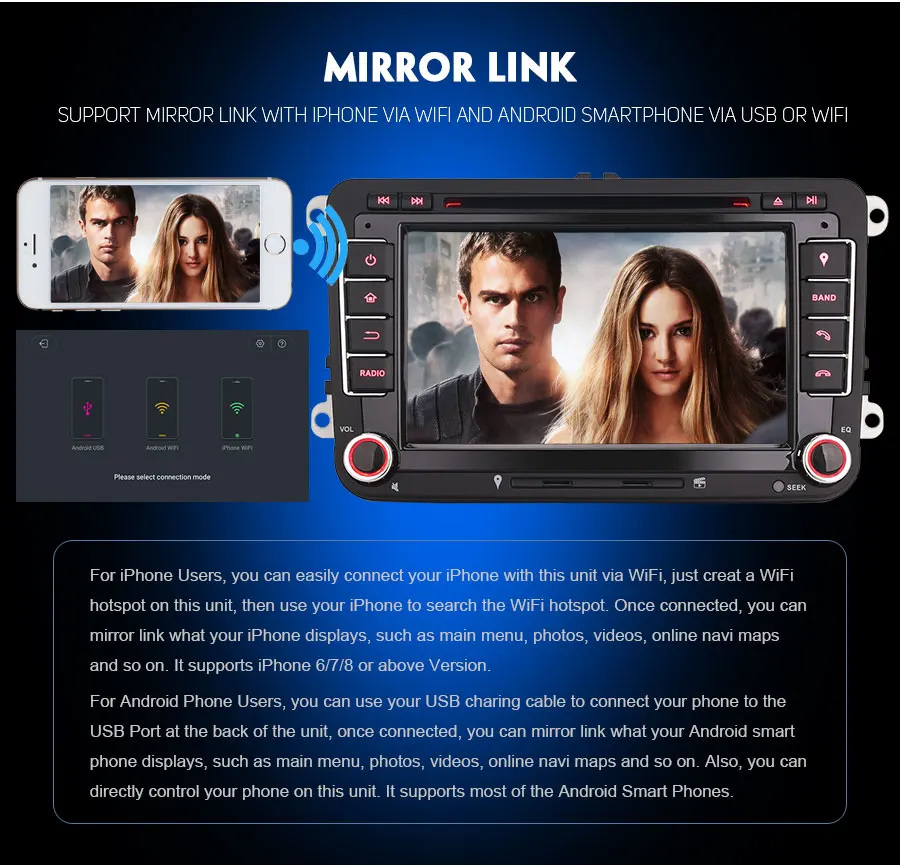 Discount Erisin ES7848V 7" Android 8.0 Octa core 4G RAM Car DVD GPS Radio DVR DAB+ DVD For  VW PASSAT CC 16