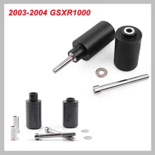 No Cut Frame Slider Pad For 03-04 Suzuki GSXR1000 GSXR GSX-R 1000 2003 2004 Crash Falling Protection Guard Motorcycle Parts цена No Cut Frame Slider Pad For 03-04 Suzuki GSXR1000 GSXR GSX-R 1000 2003 2004 Crash Falling Protection Guard Motorcycle Parts цены онлайн