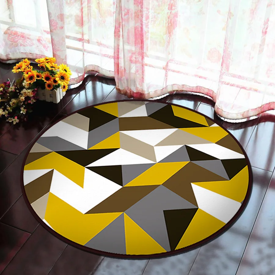 Round Carpet Personalized Creative Animal Printed Soft Carpets Anti-slip Rugs Computer Chair Mat Floor Mat for Home Kids Room Round Carpet Personalized Creative Animal Printed Soft Carpets Anti-slip Rugs Computer Chair Mat Floor Mat for Home Kids Room