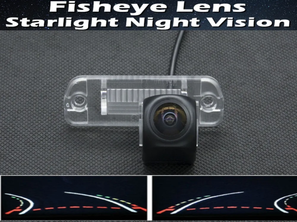 

1080P Fisheye Lens Trajectory Tracks Parking Car Rear view Camera For Mercedes-Benz ML350 R500 R63 AMG R350 R320 Reverse Camera