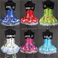Amor En Vivo! Anime japonés LoveLive Despertar Todos Los Miembros Minami Kotori Vestido de Juego Uniformes Cosplay Envío Gratis