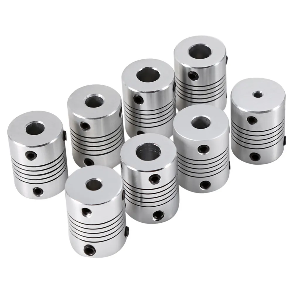 D19*L25 Flexible Shaft Coupling Aluminium CNC Stepper Motor Flexible
