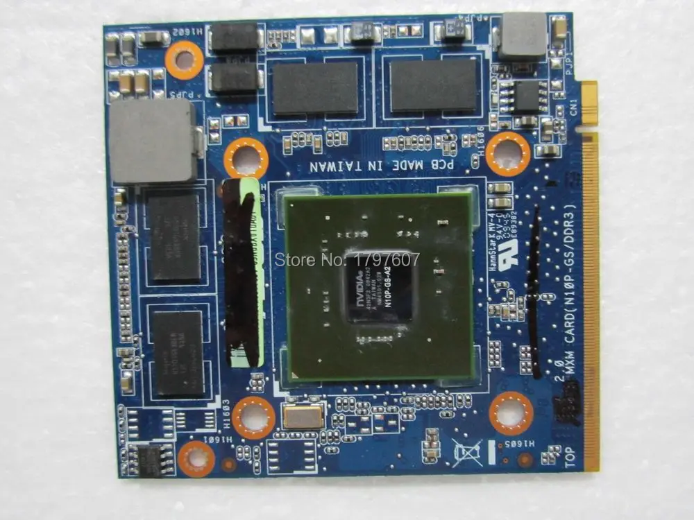  N10P-GS-A2 For ASUS M90GN C90P C90S CS5110 GT 240M DDR3 1GB Laptop Video card Fully Tested 