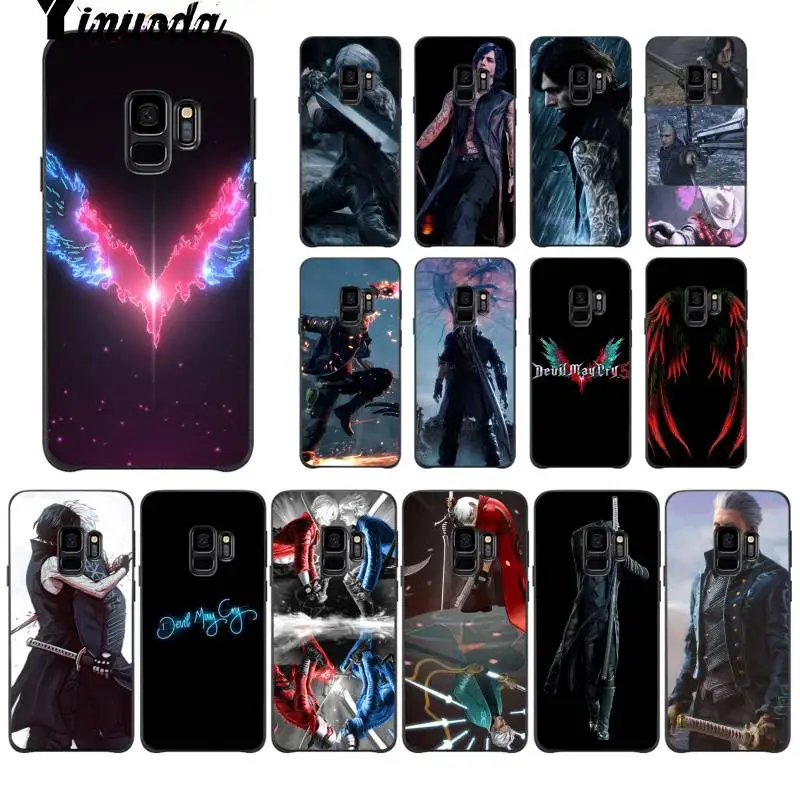 

Yinuoda Devil May Cry 5 Smart Cover Soft Shell Soft Silicone TPU Phone Cover for Samsung Galaxy S6 S7 edge S6 edge plus S10 S9