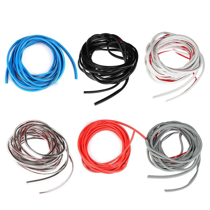 

Open The Door Car Anti Collision Auto Door Collision Avoidance Stick Rubber Strip Decoration Stickers Car Accessories