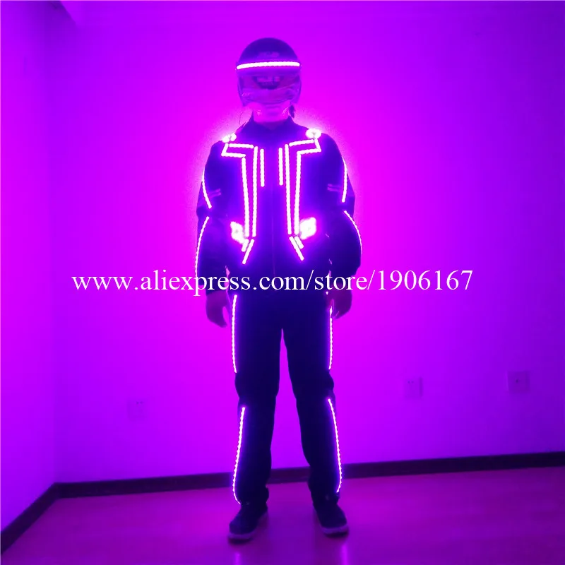 LED Costume LED Clothing Light suits LED Robot suits Kryoman robot david robot13
