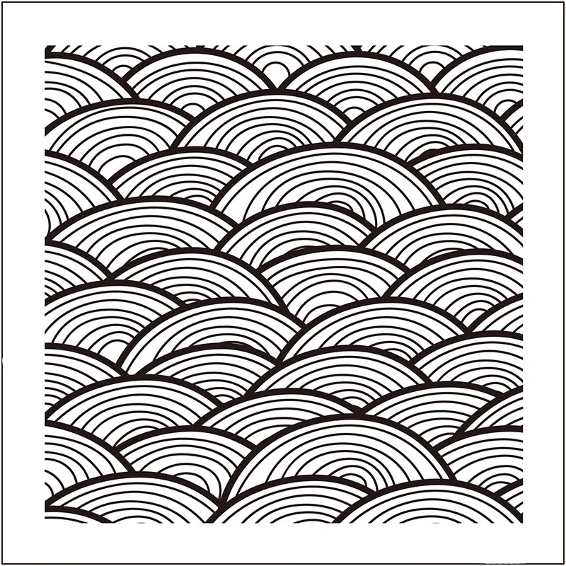

Wave Sunrise background transparent clear stamp for DIY Scrapbooking/Card Making/Kids Christmas Fun Decoration Supplies
