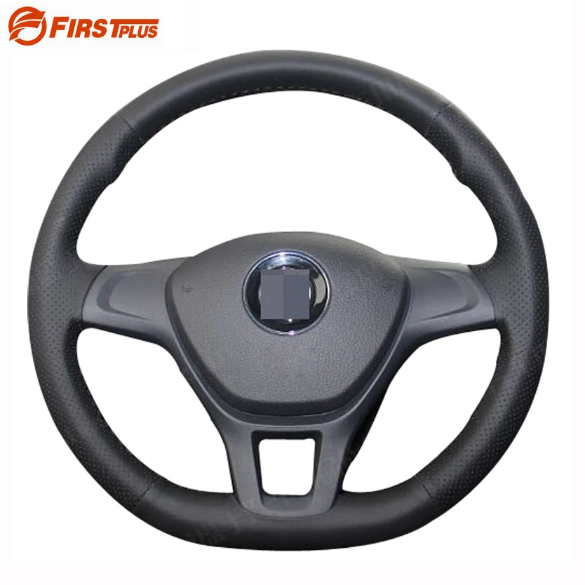 Оплетенный чехол на руль для Volkswagen VW Golf 7 Mk7 2014 2015|wheel cover|cover bucketwheel tool |