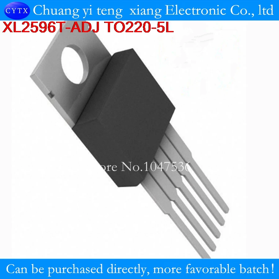 Xl2596T-Adj Xl2596T-Adje1 Xl2596 To220 To-220 3A 150 Khz 40V Buck Dc A Dc Converter Regolabile Regolatore 10 Pz/Lotto