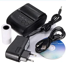 10 комплектов портативный Bluetooth беспроводной термопринтер печати чековый принтер с литиевой батареей для Android