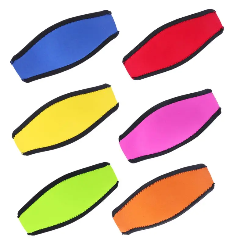 النيوبرين الغوص قناع الغطس شريط للرأس غطاء قناع مبطن حماية طويلة رباط شعر حزام-المجمع للغوص السباحة