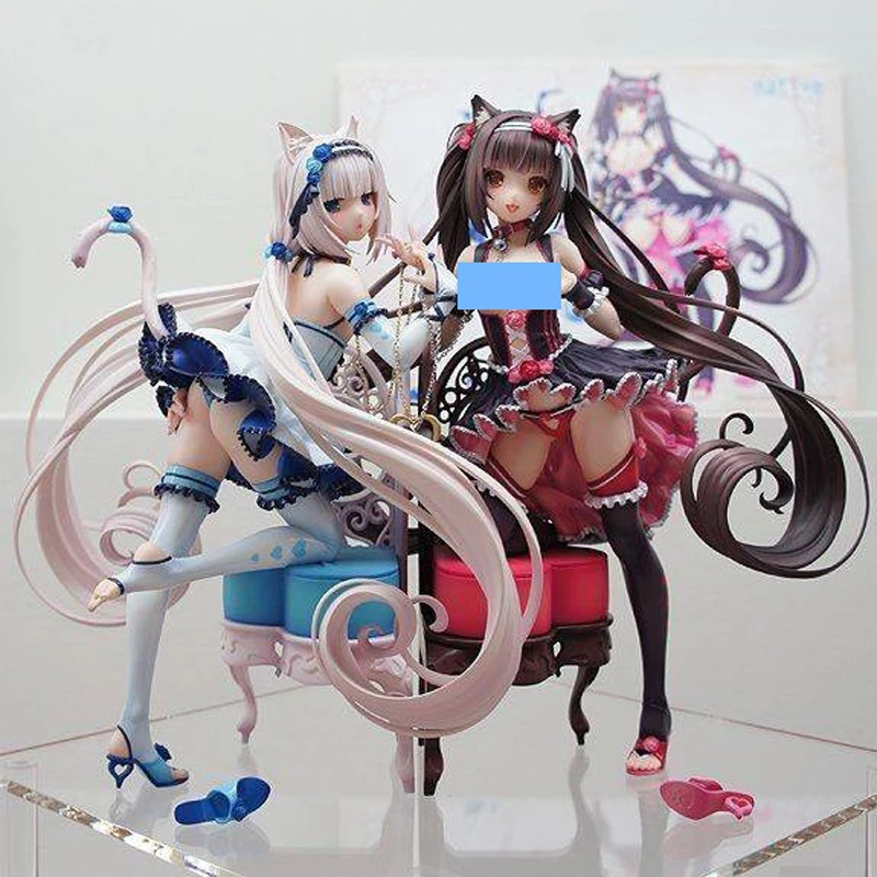 Native blue Nekopara Chocola & Vanilla 1/7 масштаб ПВХ фигурка аниме сексуальная девушка фигурки