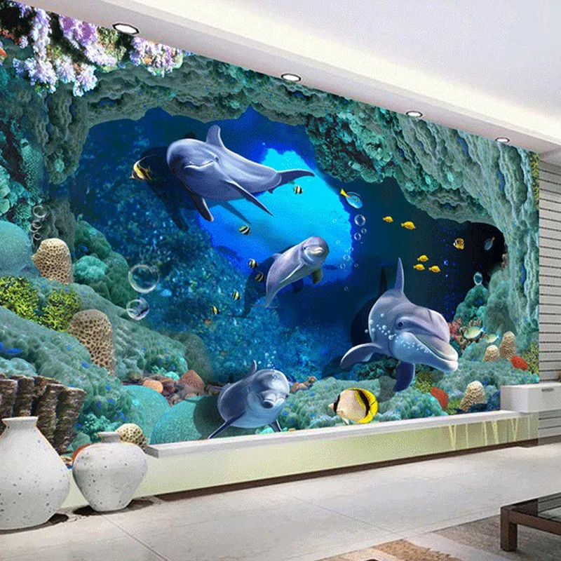 full wall vinyl print