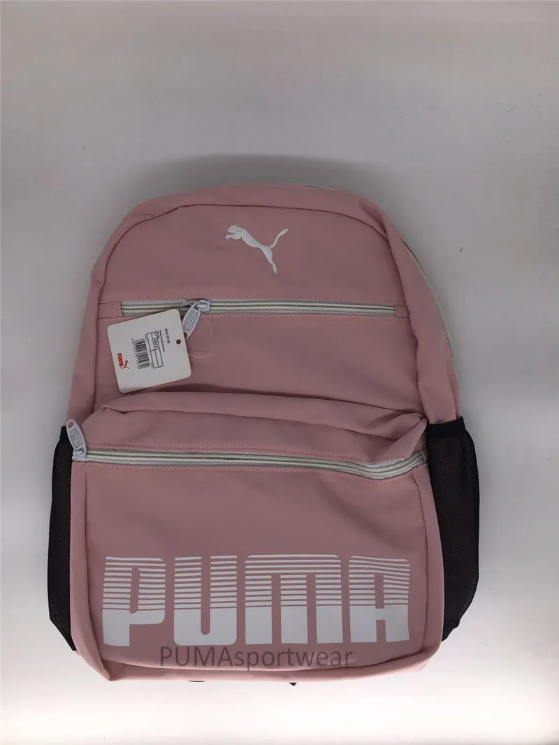 

2018 New Arrival PUMA Originals Classic Logo Backpack Unisex Black Backpacks Sports Bags Four Colors