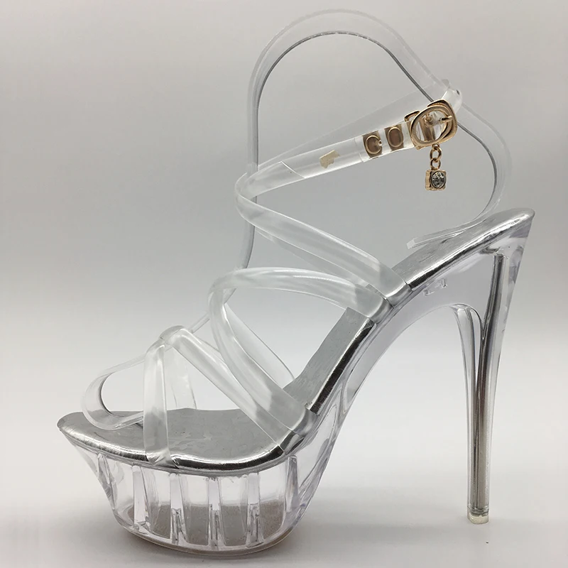 Summer Platform sexy clear pvc strappy sandals Shoe for stripper pole dance Women Large Size High heel Big Pump Lady female Plus Summer Platform sexy clear pvc strappy sandals Shoe for stripper pole dance Women Large Size High heel Big Pump Lady female Plus