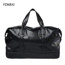 Fzmбаи мужские большие вместительные деловые сумки, модные кожаные дорожные сумки для мальчиков