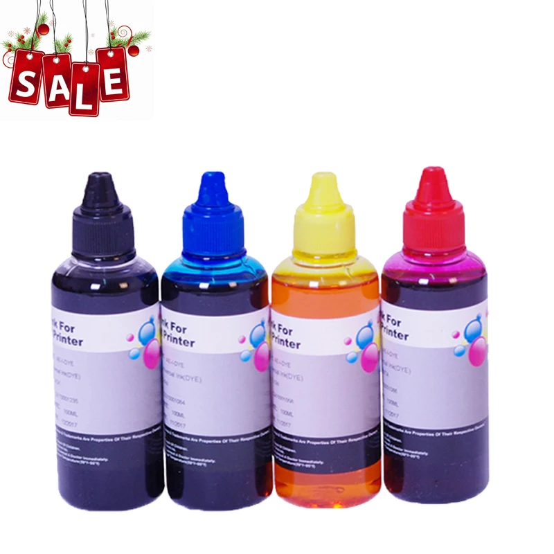 

4 PC Universal Ink Refill Kit PG 445 CL 446 XL for Canon PG-445 CL-446 CISS refillable dye ink iP2840 MX494 MG2440 MG2540 MG2940