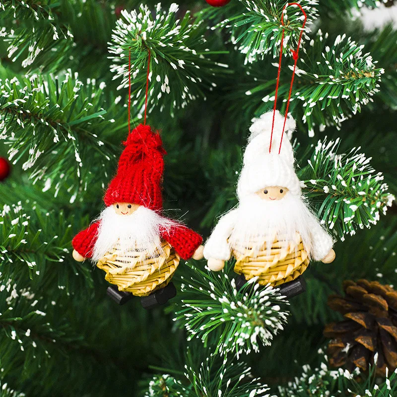 

Christmas Doll Santa Claus Doll Hanging Ornaments Decoration for Christmas Tree