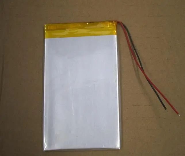

3.7V polymer lithium battery 404595 2000mAh Tablet PC charging ebook battery