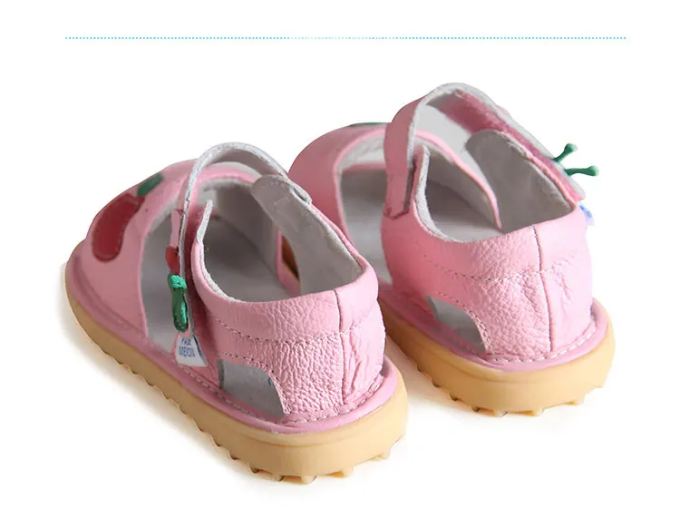 Kalupao Children Shoes Kids Sandals Girls White Toddler Girl Shoes Summer Sandals Soft Sole Genuine Leather Kids Girls Footwear (15)
