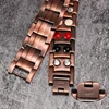 Pure Copper Bracelet Men Energy Germanium Magnetic Bracelet Copper Vintage Hologram Chain Link Bracelets for Men Arthritis ► Photo 2/6